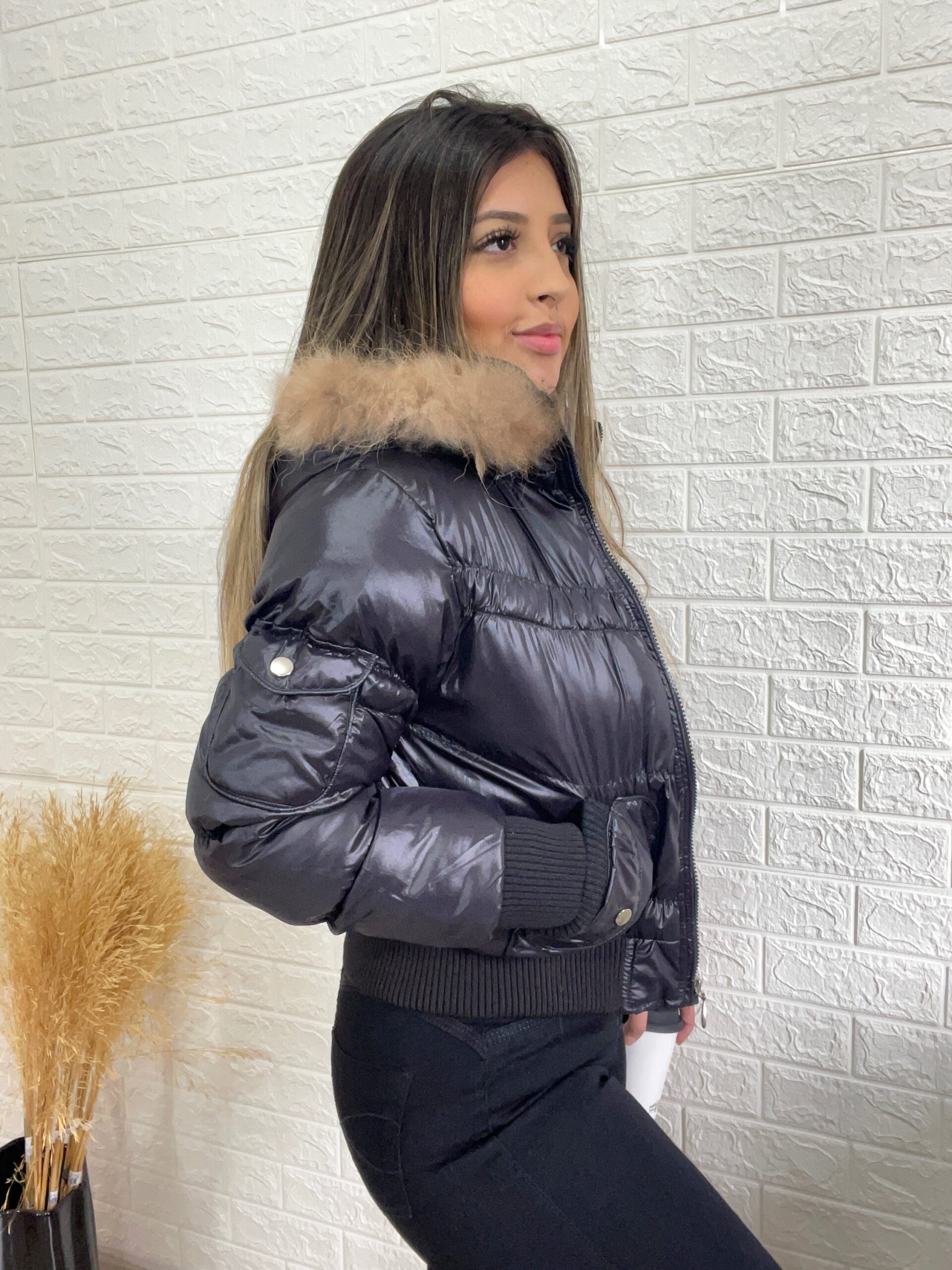 Jaqueta Puffer ( Touca removível) - Atrativa Looks