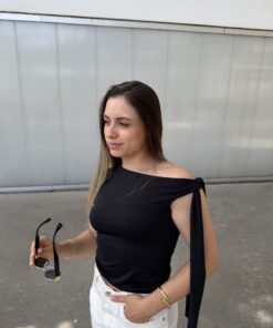 Baby Look Assimétrica