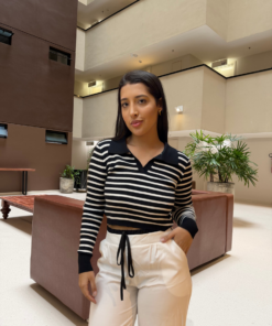 Polo stripped tricot