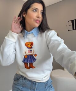 Blusa moletom urso EUA