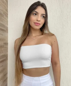 Top Faixa Suplex Branco