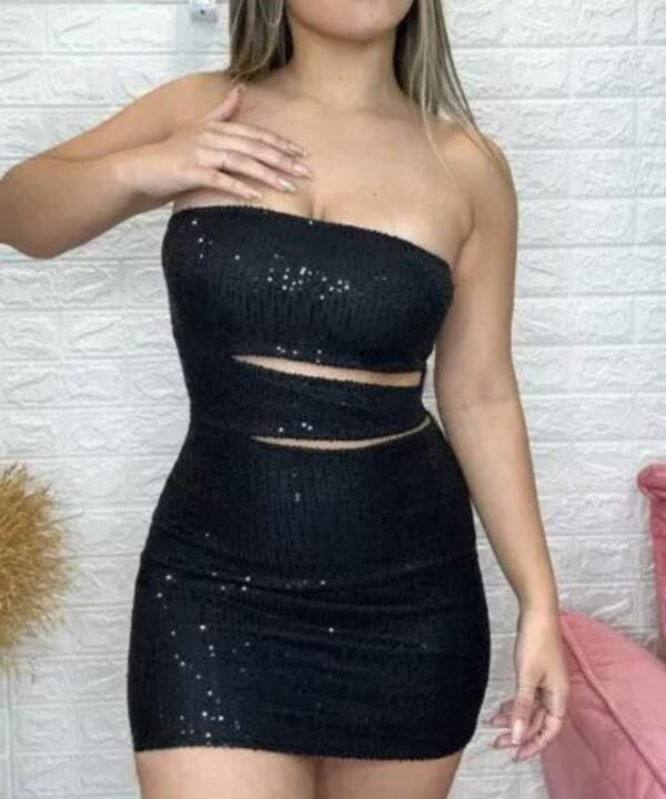 Vestido Paetê Tomara Que Caia - Imagem 7