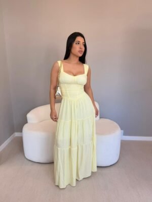 Vestido Oásis Longo