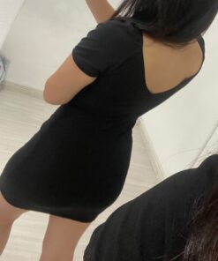 Vestido Boho Preto - Imagem 2