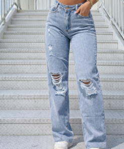 Calça Jeans Wide Amélia - Imagem 3
