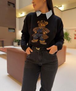 Tricot mousse urso