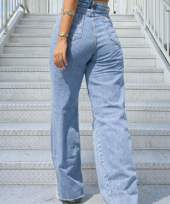 Alternative view of Calça Jeans Wide Amélia