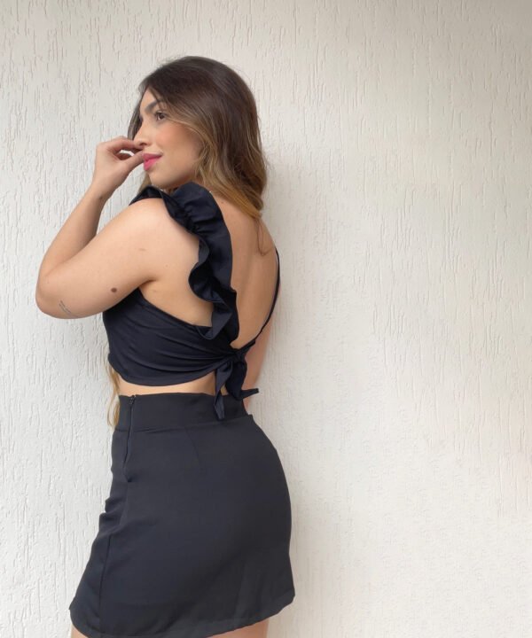 Cropped alfaiataria serena - Imagem 3