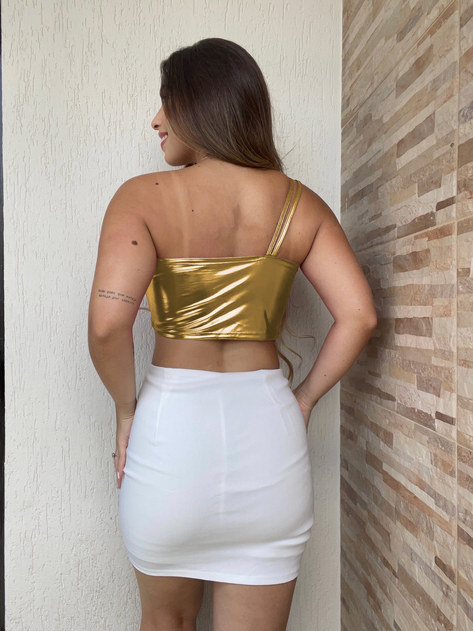 Cropped metalizado recortes carnaval - Imagem 9