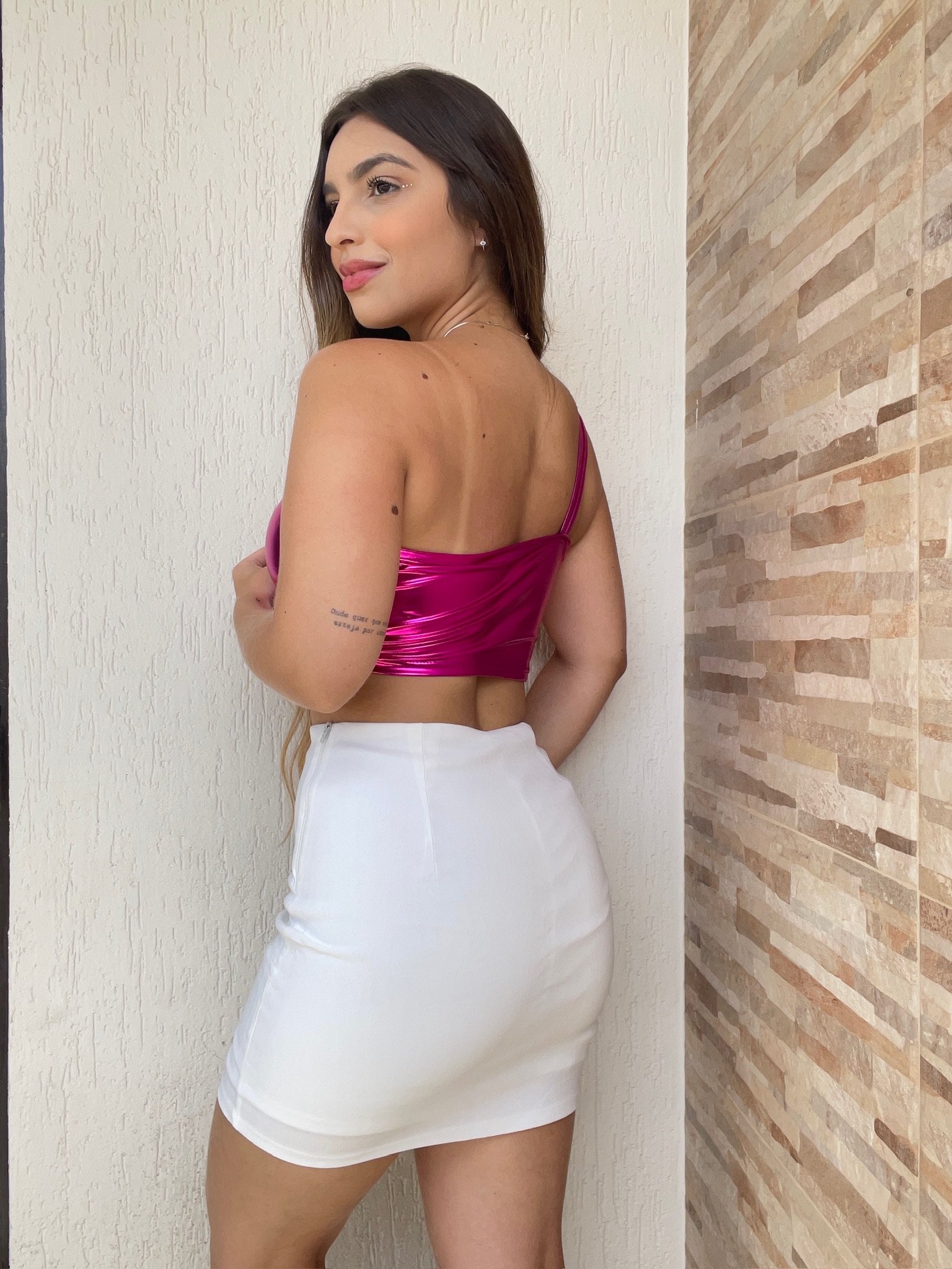 Cropped metalizado recortes carnaval - Imagem 6