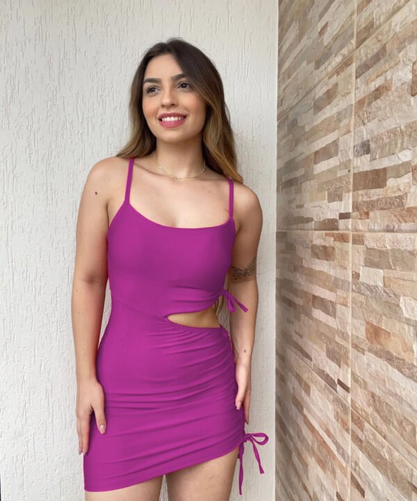 Vestido Eliza com Drapeado - Imagem 12