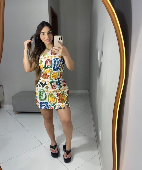 Vestido Mykonos estampado - Imagem 5