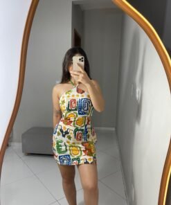 Vestido Mykonos estampado - Imagem 6