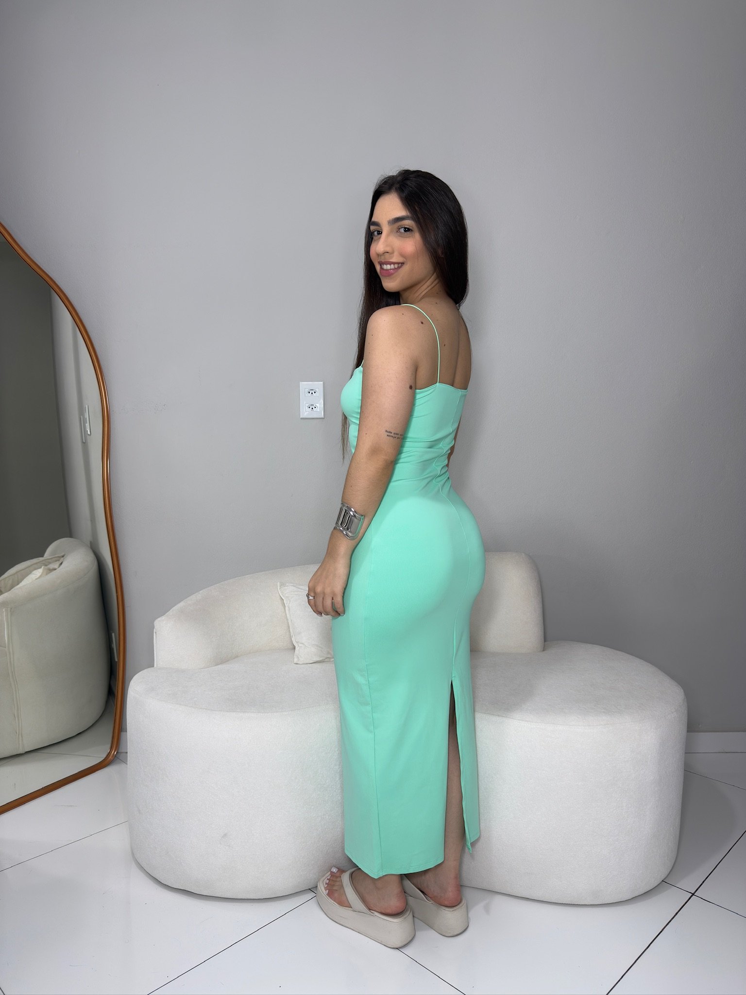 Vestido Midi Anabel - Imagem 6