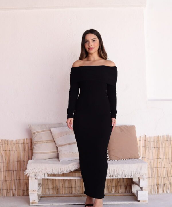 Vestido Nora Tomara Que Caia Preto - Imagem 4