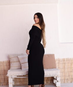Vestido Nora Tomara Que Caia Preto - Imagem 3