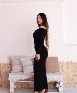 Vestido Nora Tomara Que Caia Preto - Imagem 9