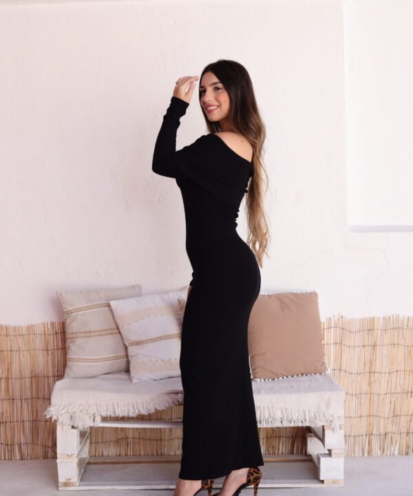 Vestido Nora Tomara Que Caia Preto - Imagem 8