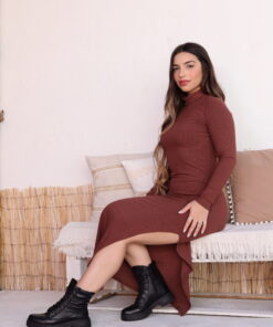 Vestido Safira Marrom