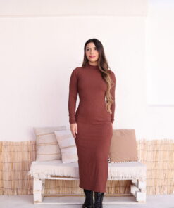 Alternative view of Vestido Safira Marrom
