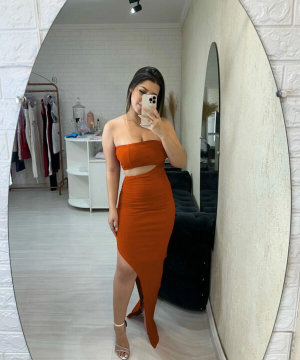 Vestido Canelado Tomara que Caia - Imagem 5