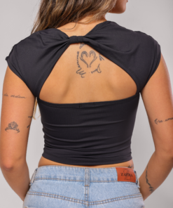 Cropped Becky Poliamida - Imagem 3