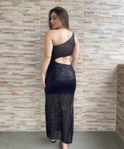 Vestido Midi Paetê - Imagem 11