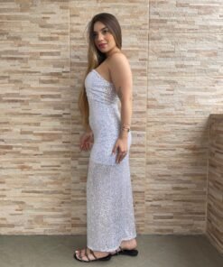 Alternative view of Vestido Midi Paetê