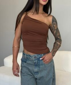 Cropped Lara Assimétrico
