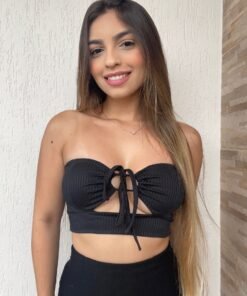 Cropped Ashley Canelado - Imagem 3