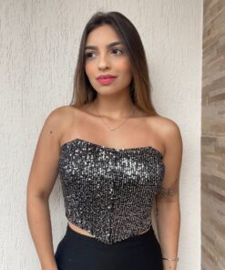 Corselet Anahi Paetê