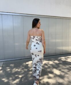 Alternative view of Vestido Naomi Tomara que Caia Tropical