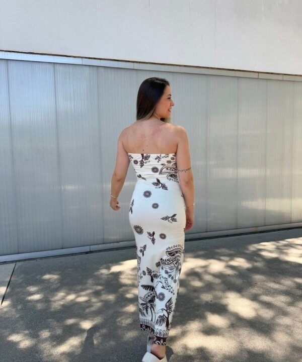 Alternative view of Vestido Naomi Tomara que Caia Tropical