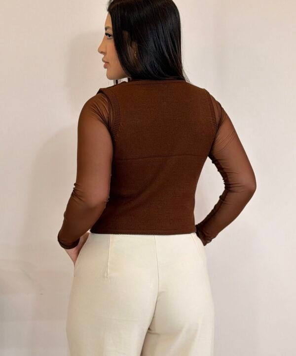 Alternative view of Colete Tricot Layla
