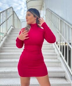 Vestido Stacy em Malha Ana Ruga - Imagem 5