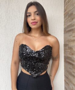Corset Gabi Paetê - Imagem 11