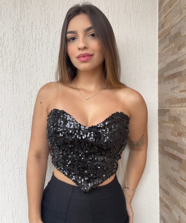 Corset Gabi Paetê - Imagem 11