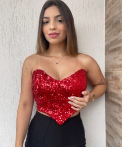 Corset Gabi Paetê