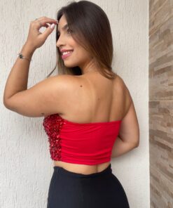 Alternative view of Corset Gabi Paetê