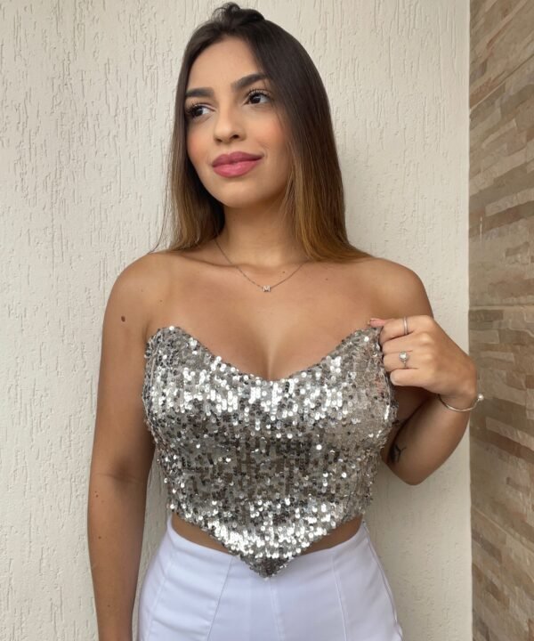Corset Gabi Paetê - Imagem 4