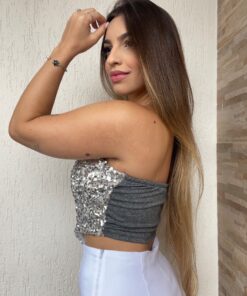 Corset Gabi Paetê - Imagem 5