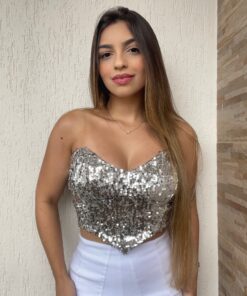 Corset Gabi Paetê - Imagem 6