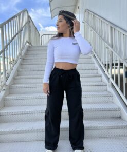 Cropped manga longa babe - Imagem 5