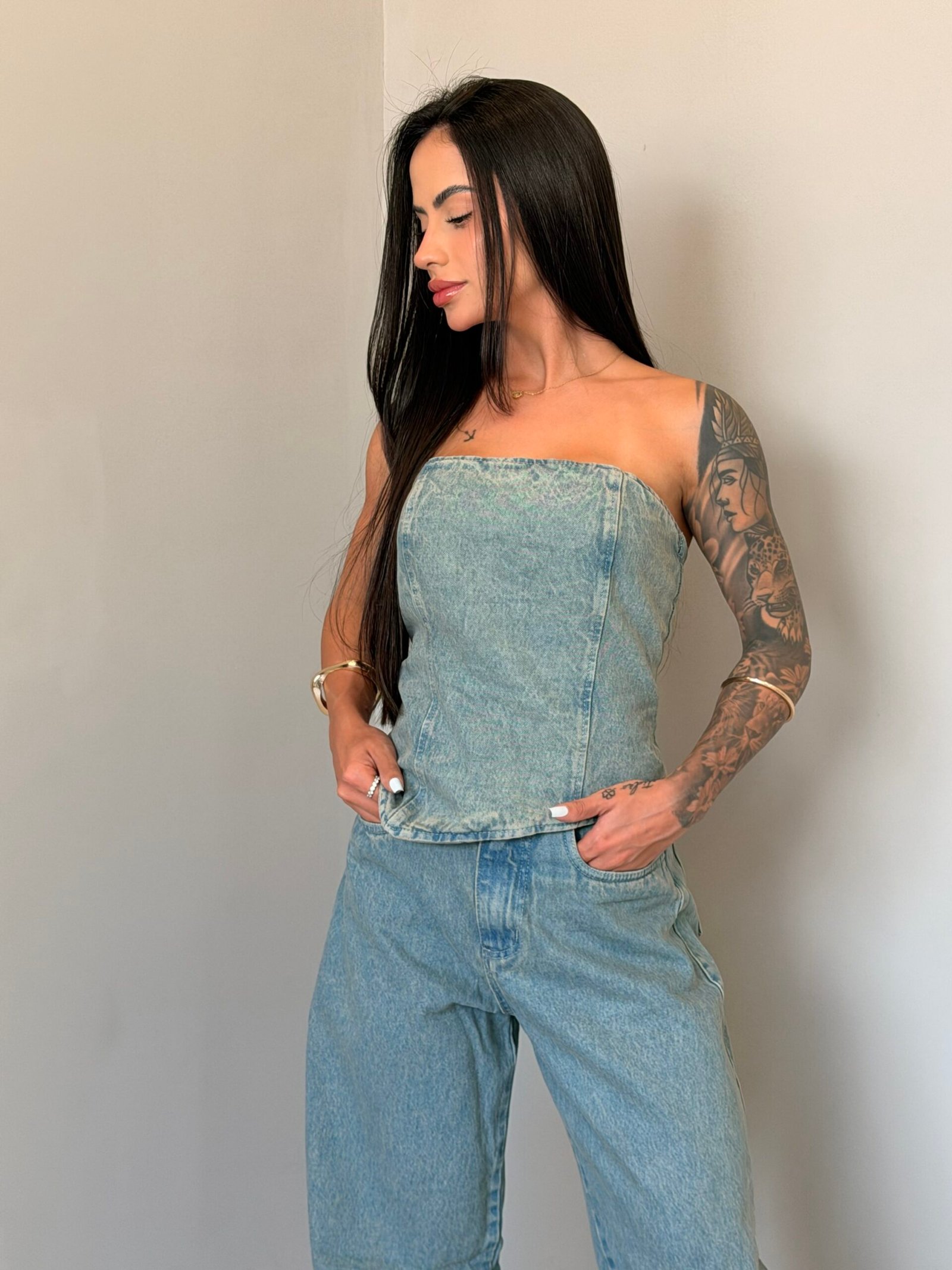 Corset Pietra Jeans - Imagem 4