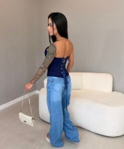 Calça Jeans Wide Ampla - Imagem 3