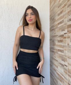 Alternative view of Conjunto Lurex Drapeado
