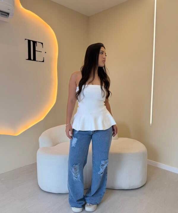 Calça Jeans Wide Amélia