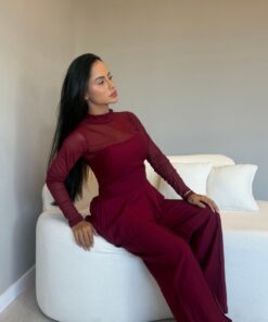 Kit Body Tulê + Conjunto Assimétrico Peplum