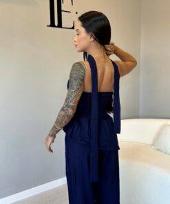 Kit Body Tulê + Conjunto Assimétrico Peplum - Imagem 6