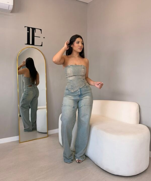 Conjunto Kylie Lavagem Clara